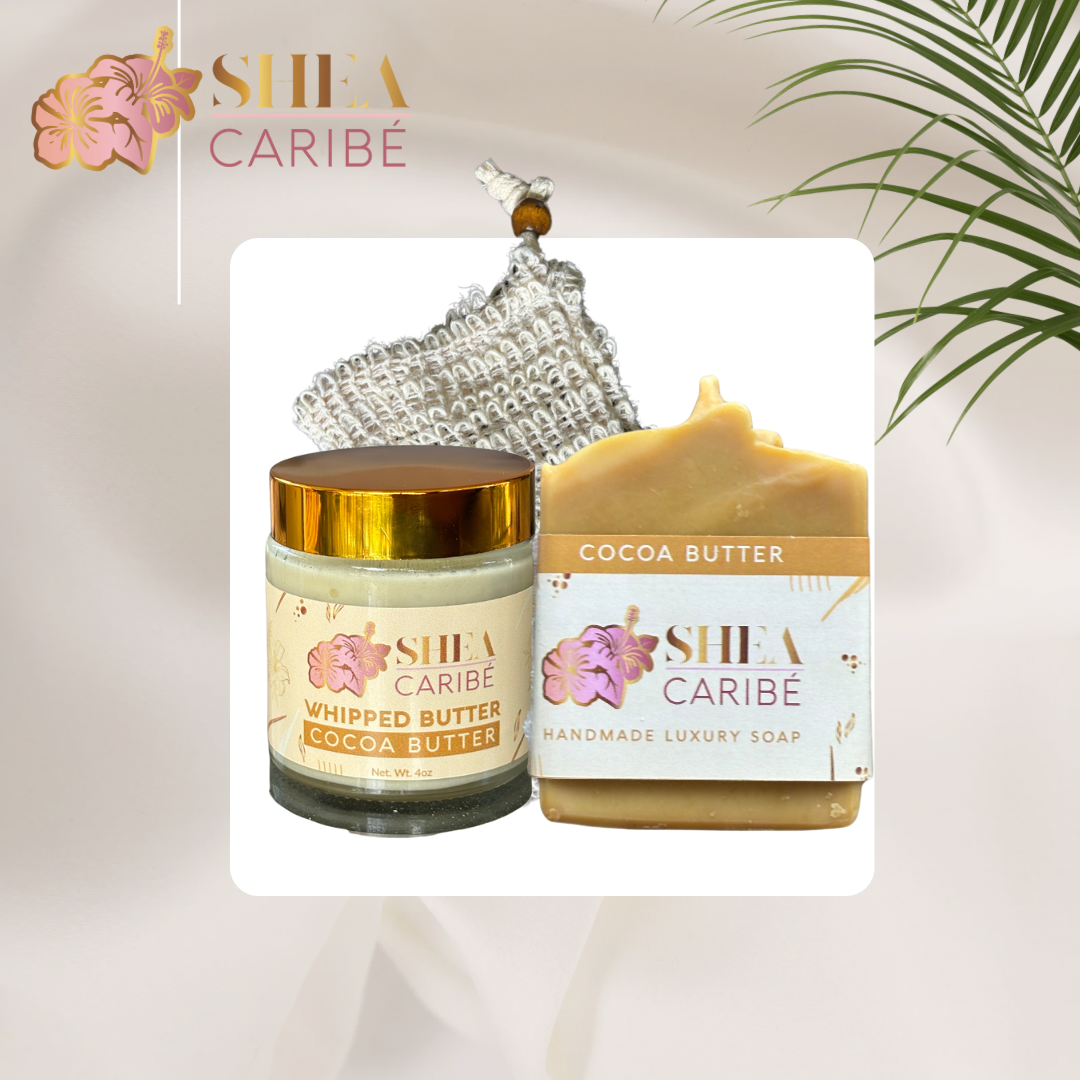 Cocoa Butter Gift Set /w/ soap saver