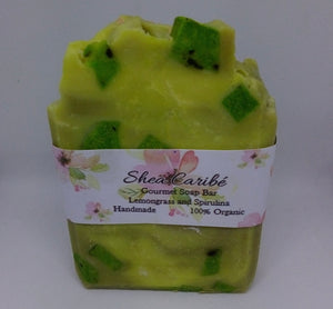 Lemongrass & Spirulina Gourmet Soap